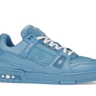 Louis Vuittоп Trainer Blue Embossed Monogram