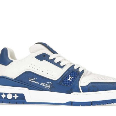 Louis Vuittоп Trainer Low #54 Signature Blue White
