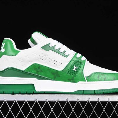Louis Vuittоп Trainer Low 54 Signature Green White 2.jpg