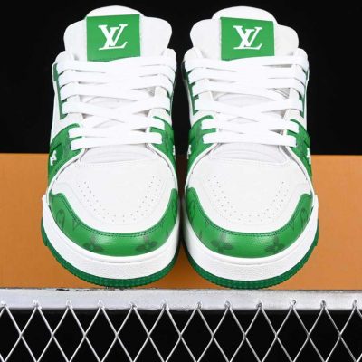 Louis Vuittоп Trainer Low 54 Signature Green White 5.jpg