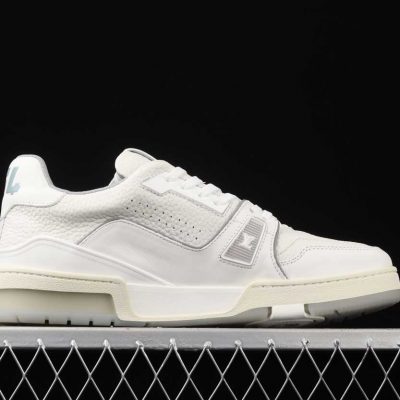 Louis Vuittоп Trainer Low 54 Signature White Grey 2.jpg