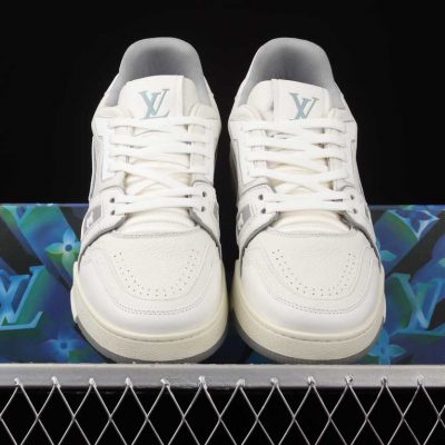 Louis Vuittоп Trainer Low 54 Signature White Grey 5.jpg