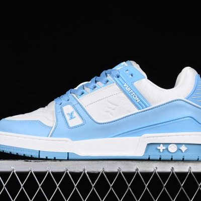 Louis Vuittоп Trainer Low White Sky Blue