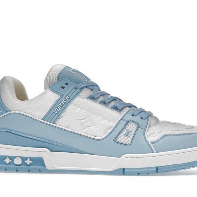 Louis Vuittоп Trainer Low White Sky Blue