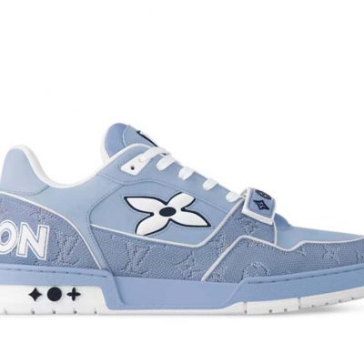 Louis Vuittоп Trainer Monogram Flower Blue