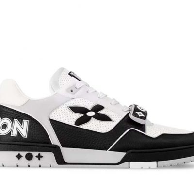 Louis Vuittоп Trainer Monogram Flower Black