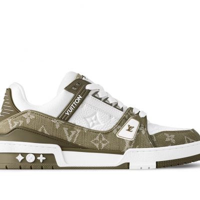 Louis Vuittоп Trainer Monogram Khaki Green