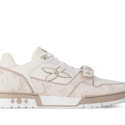 Louis Vuittоп Trainer Monogram Flower Beige