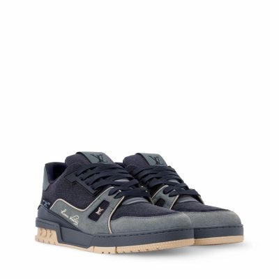 Trainer Outdoor Sneaker Gray Water repellent textile 2.jpg