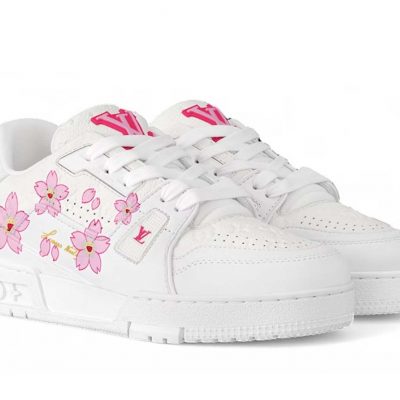 Takashi Murakami LV Trainer Sneaker Cherry Blossom White (Women’s)