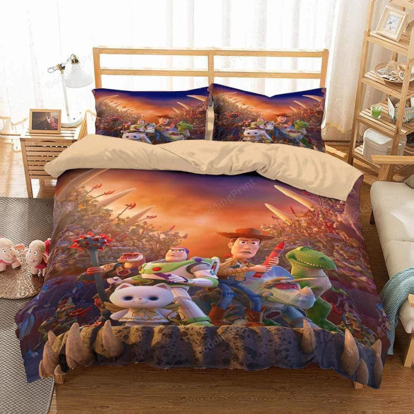 3d Disney Pixar Toy Story Bedding Set Duvet Cover & Pillow Cases