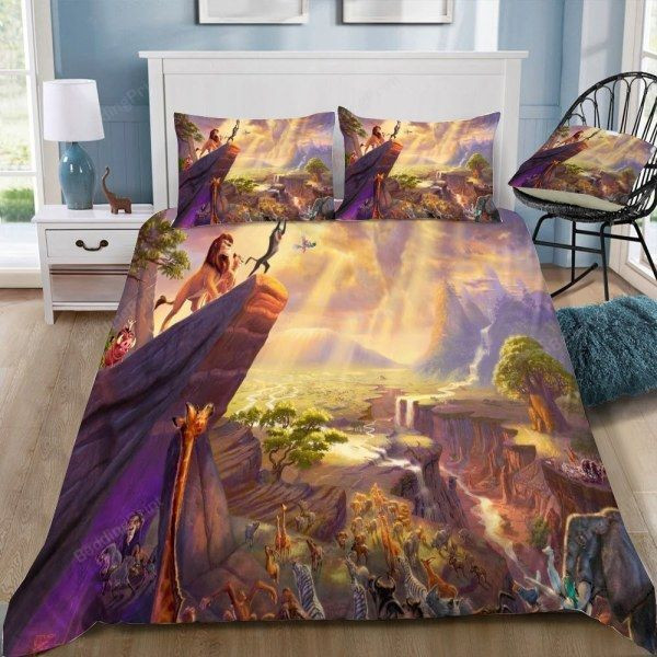 3d Disney The Lion King Poster Bedding Set Duvet Cover & Pillow Cases