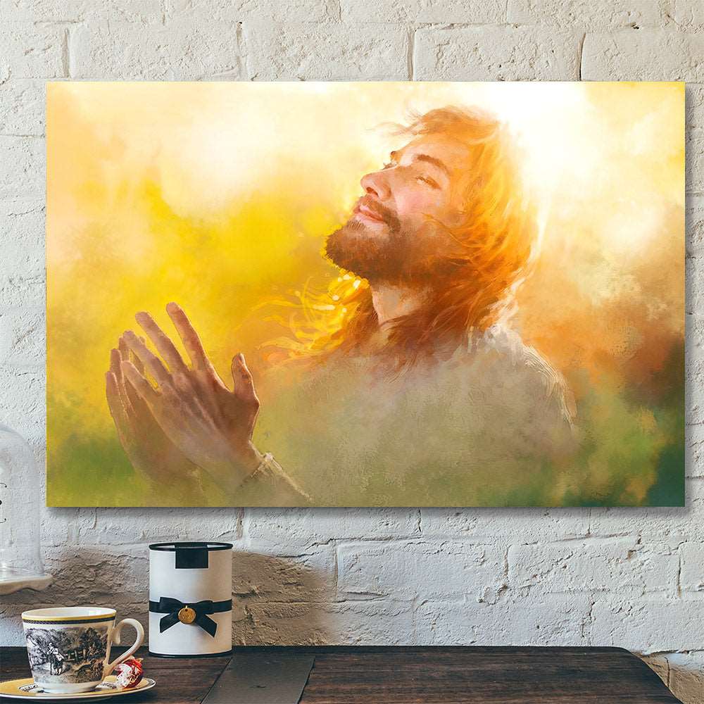 A Perfect Peace – Jesus Christ Art – Jesus Canvas Poster – Jesus Wall Art – Christ Pictures – Gift For Christian