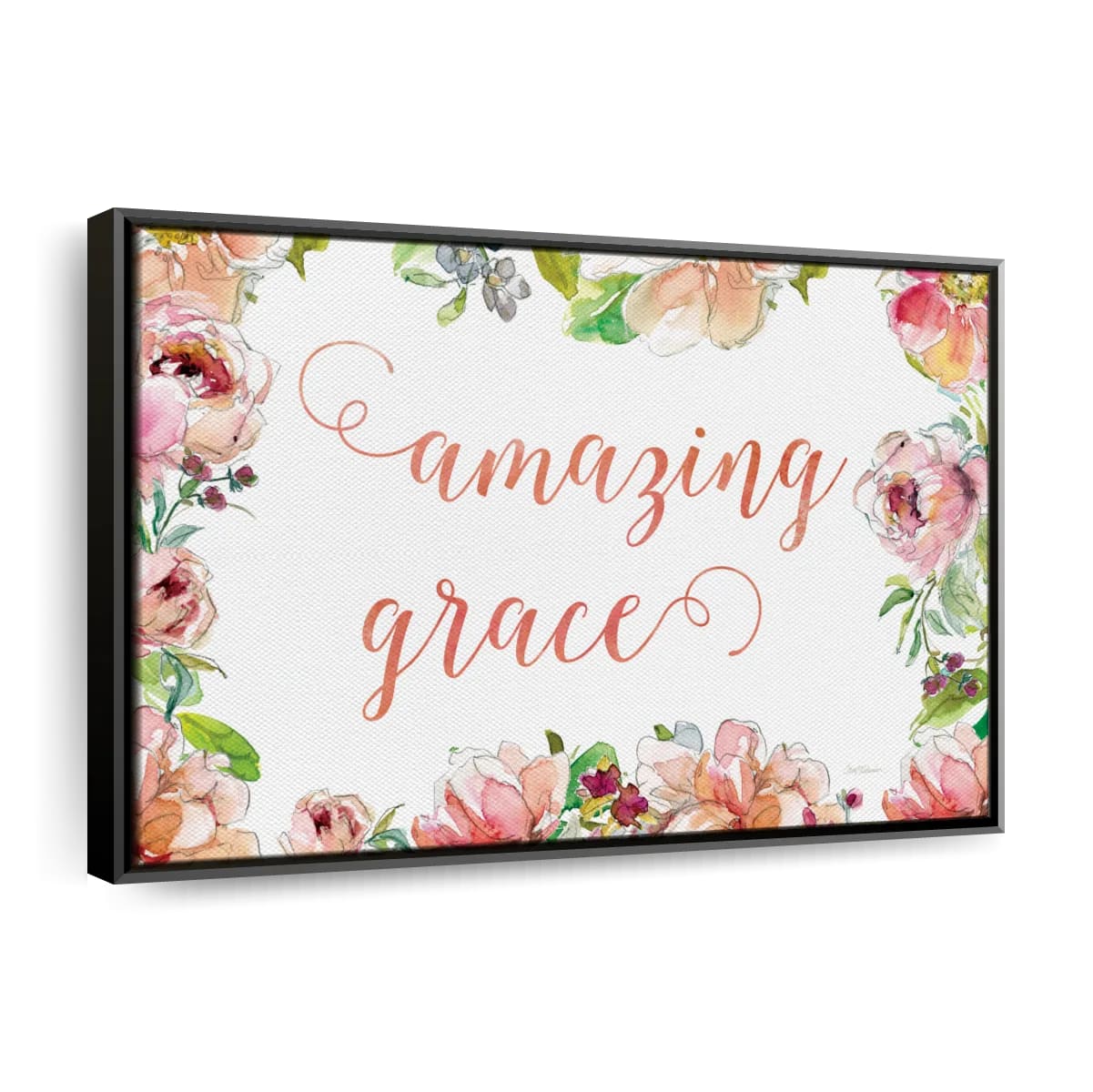 Amazing Grace II Canvas Wall Art – Christian Canvas Wall Art – Religious Wall Art Canvas