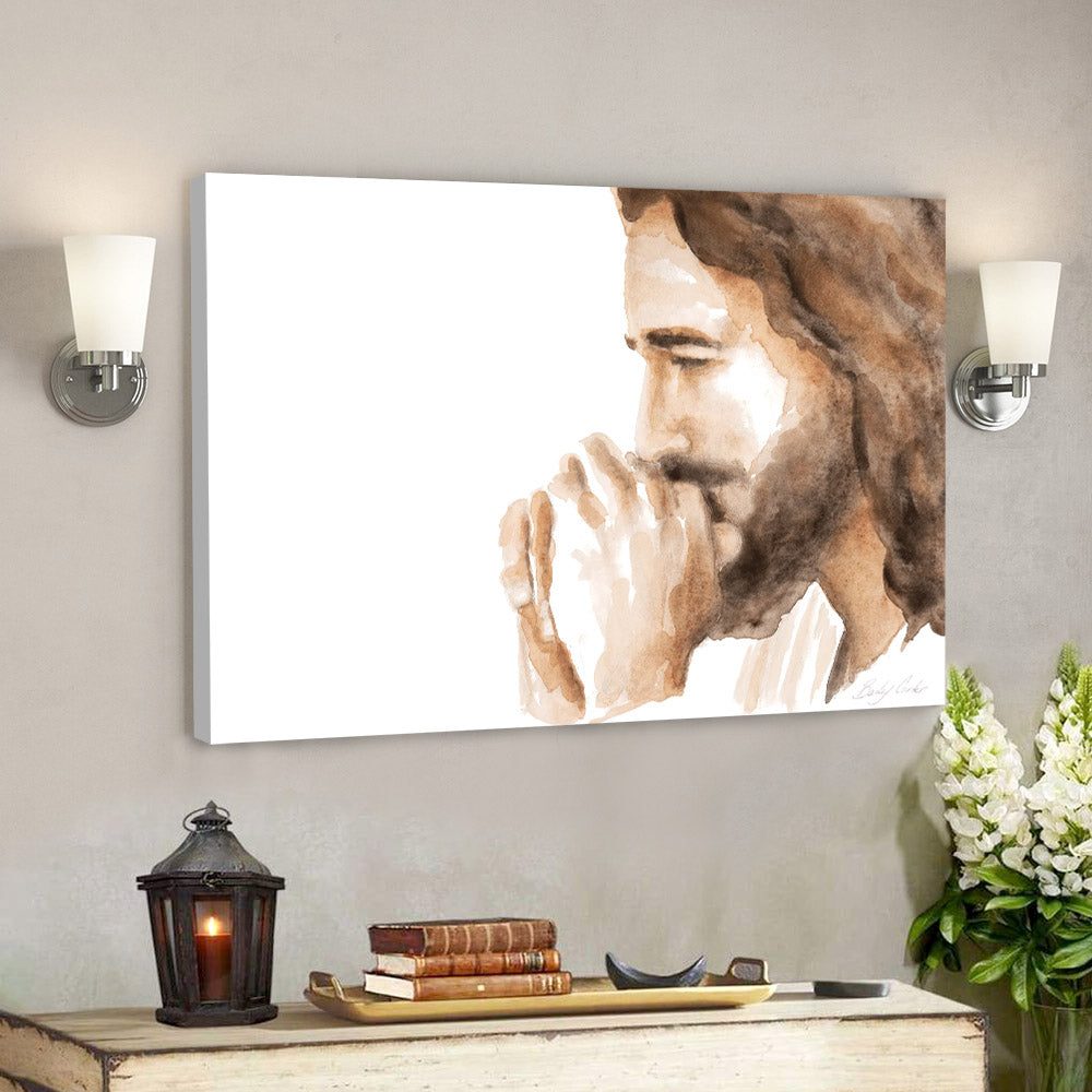 An Honest Heart – Religious Canvas Painting – Jesus Wall Art – Christian Canvas Prints – Faith Canvas – Gift For Christian