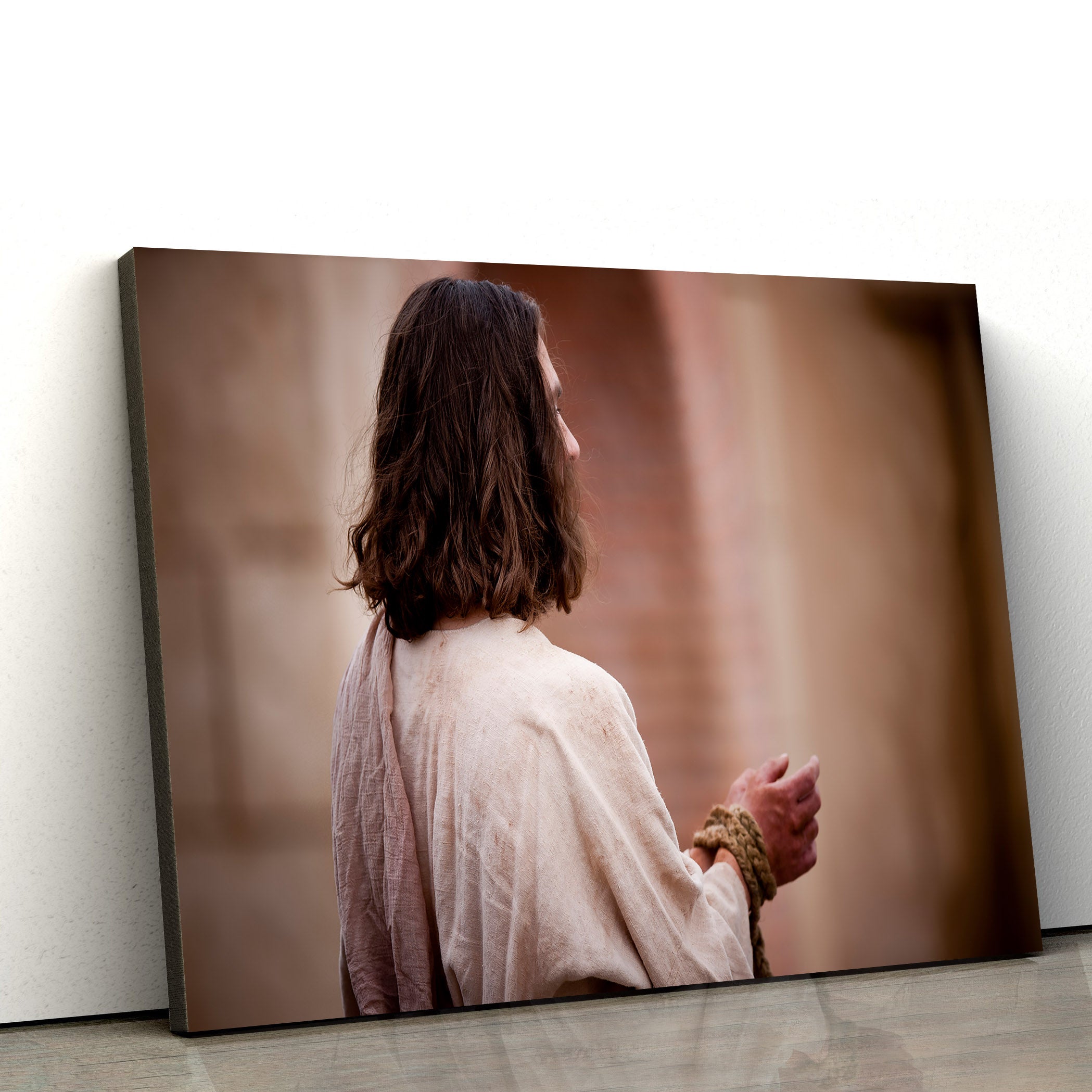 Christ In Captivity Canvas Wall Art – Easter Wall Art – Christian Canvas Wall Art