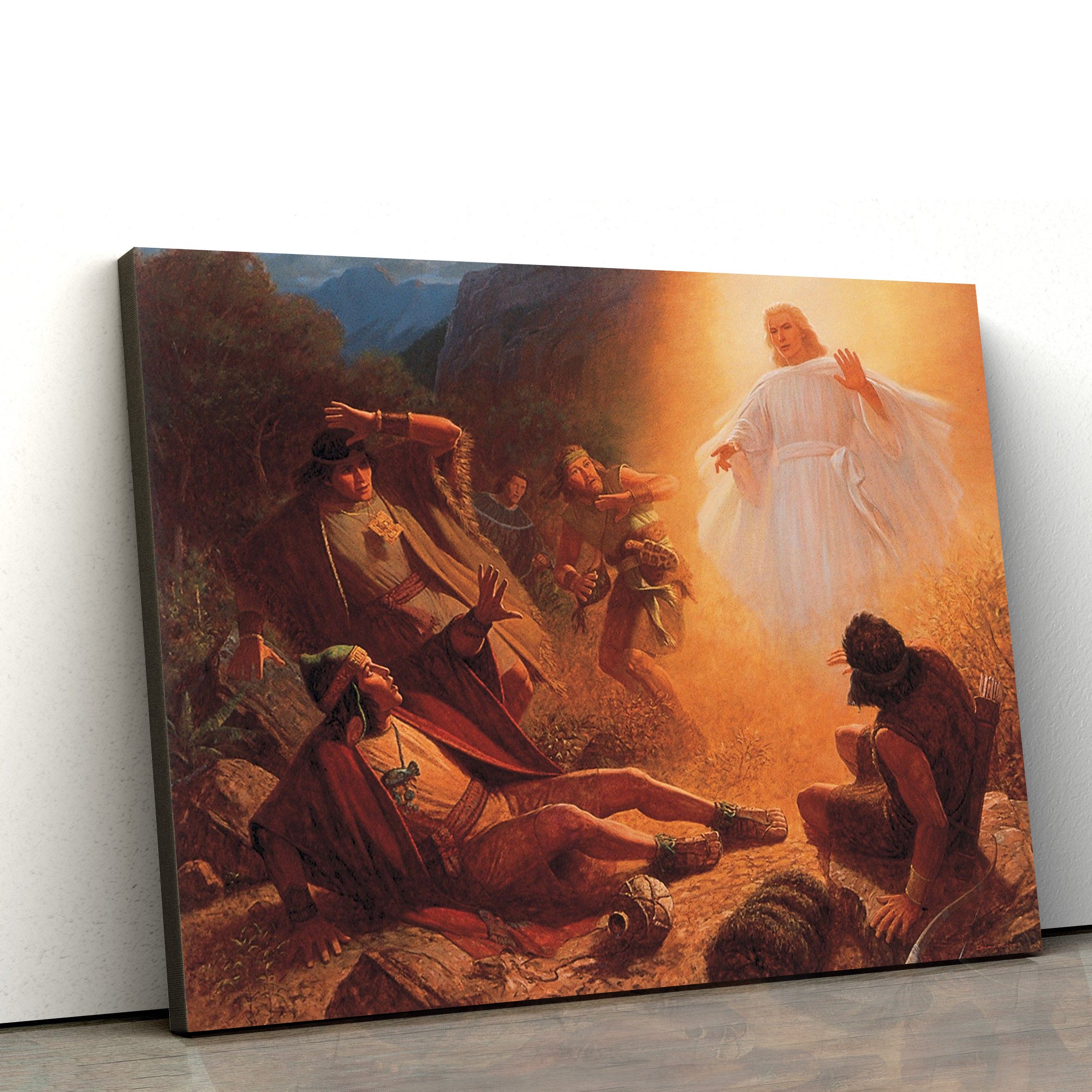 Conversion Of Alma The Younger Canvas Pictures – Christian Paintings For Home – Religious Canvas Wall Decor