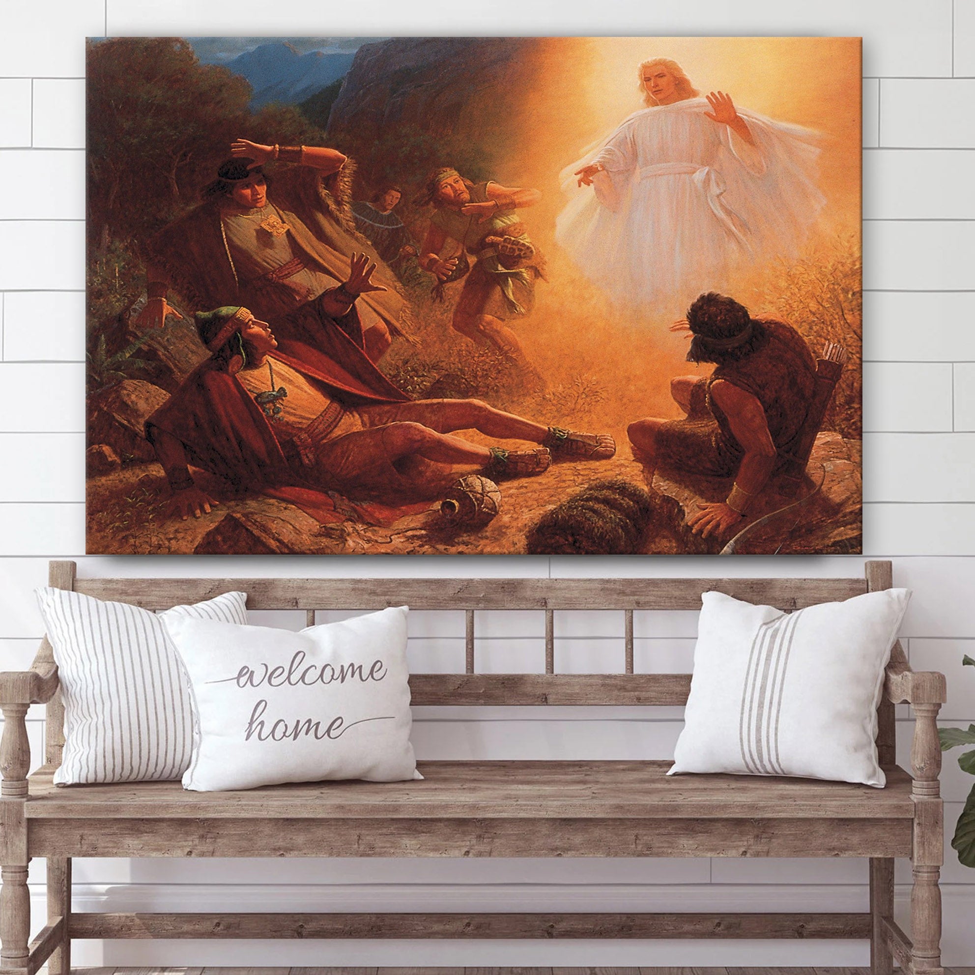 Conversion Of Alma The Younger Canvas Pictures – Christian Paintings For Home – Religious Canvas Wall Decor