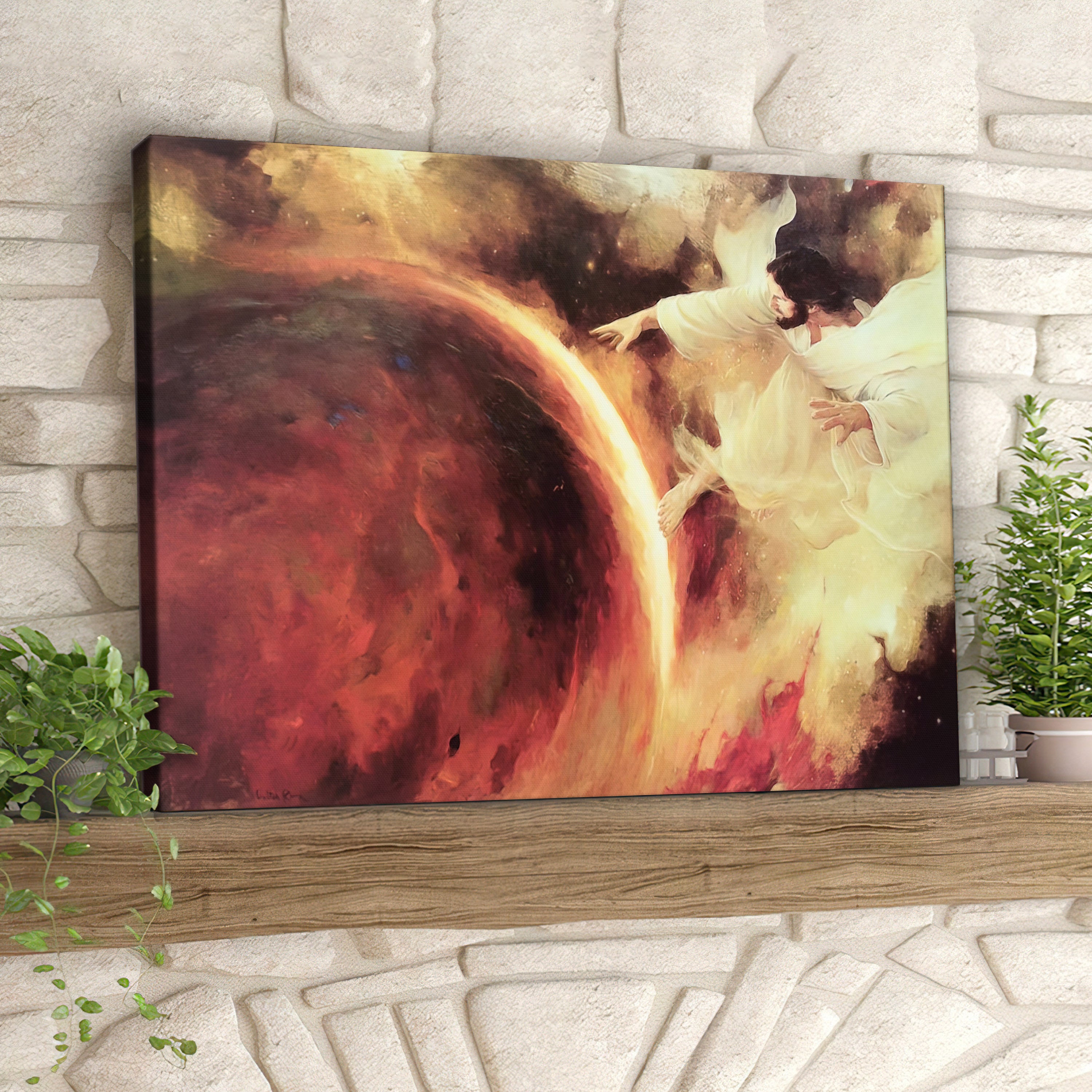 Creation Of The South Land – Jesus Canvas Poster – Christian Canvas Prints – Faith Canvas