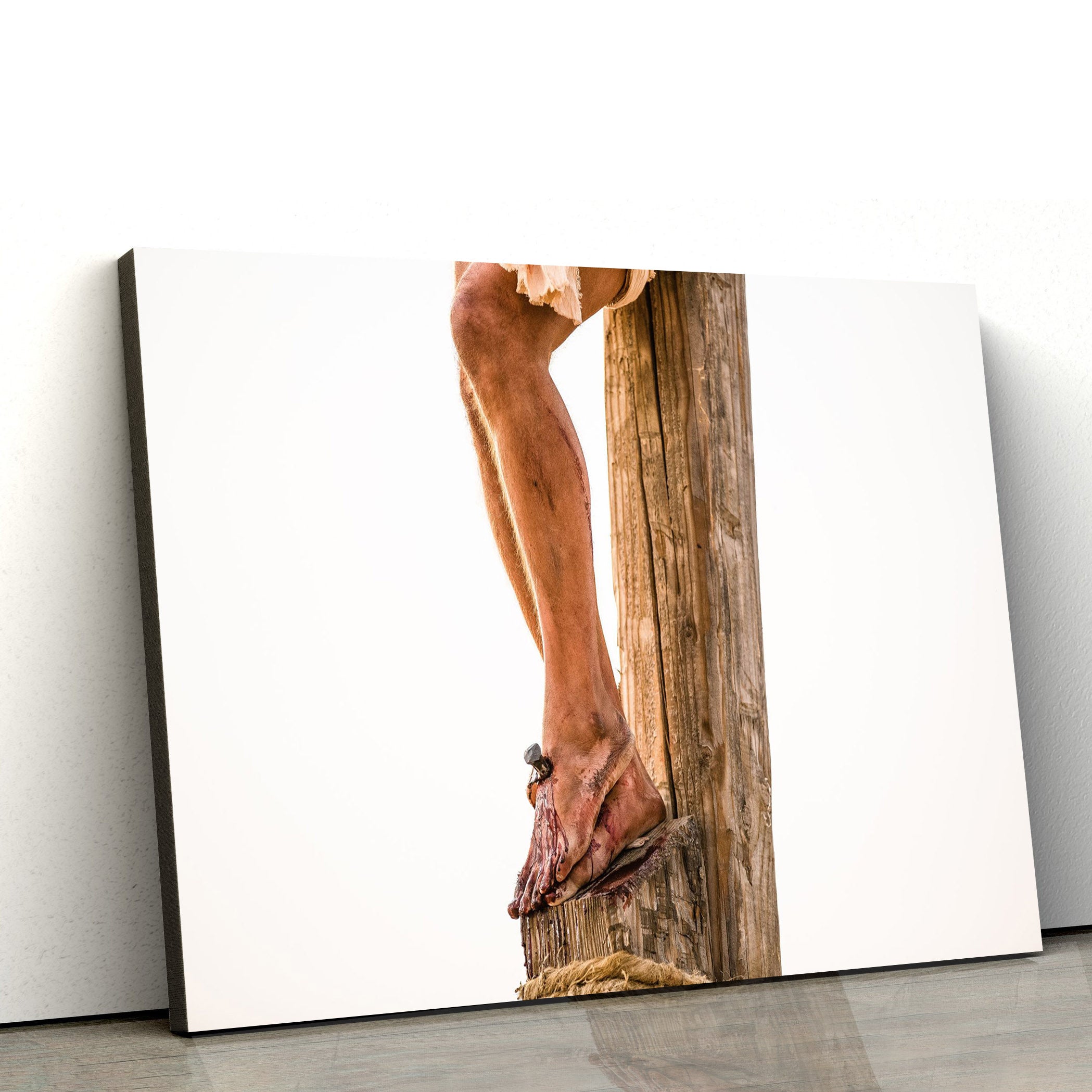 Crucifixion Canvas Wall Art – Easter Wall Art – Christian Canvas Wall Art