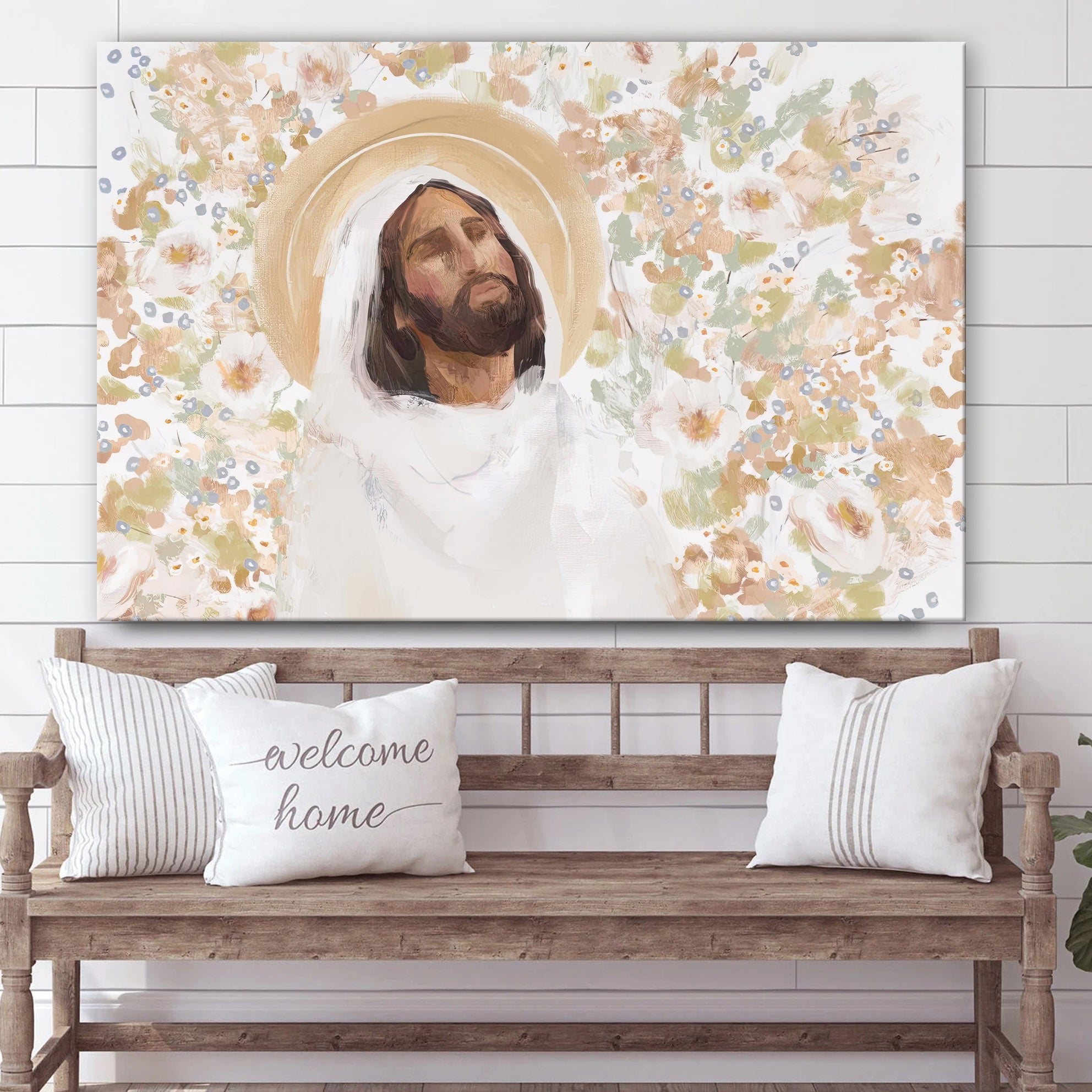 Dear Redeemer Canvas Wall Art – Jesus Christ Posters – Christian Gift