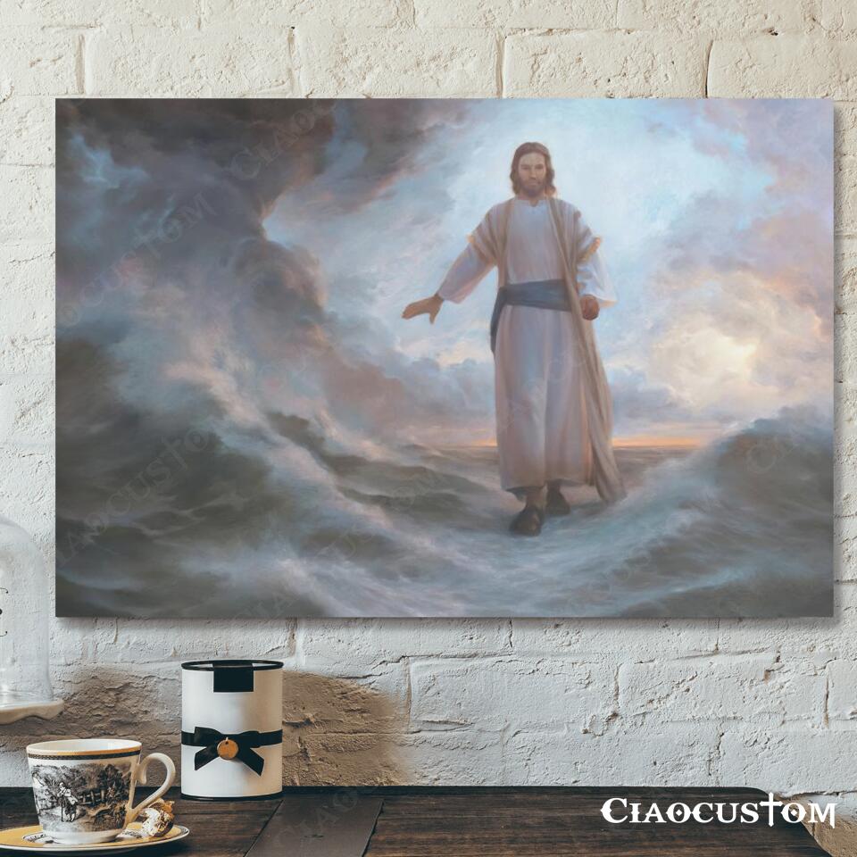 Deliverance Is Nigh By David Mcclellan – Jesus Canvas Painting – Christian Gift