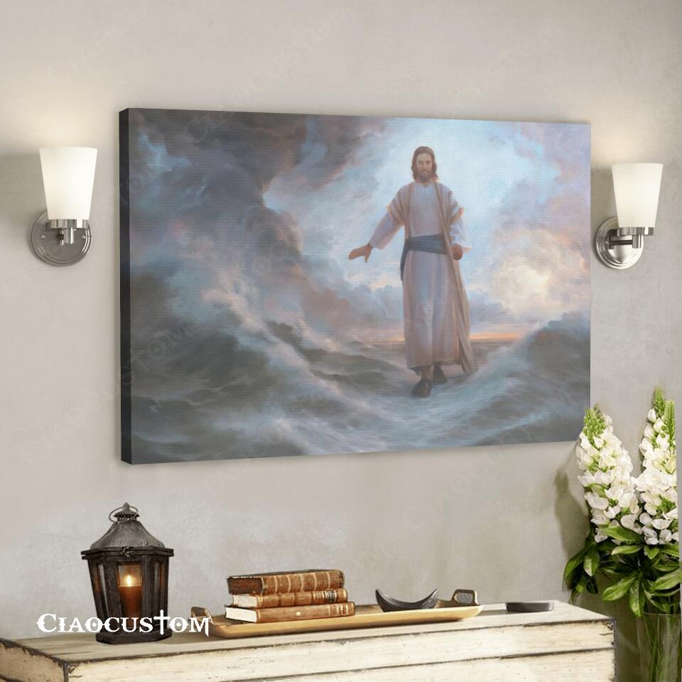 Deliverance Is Nigh By David Mcclellan – Jesus Canvas Painting – Christian Gift