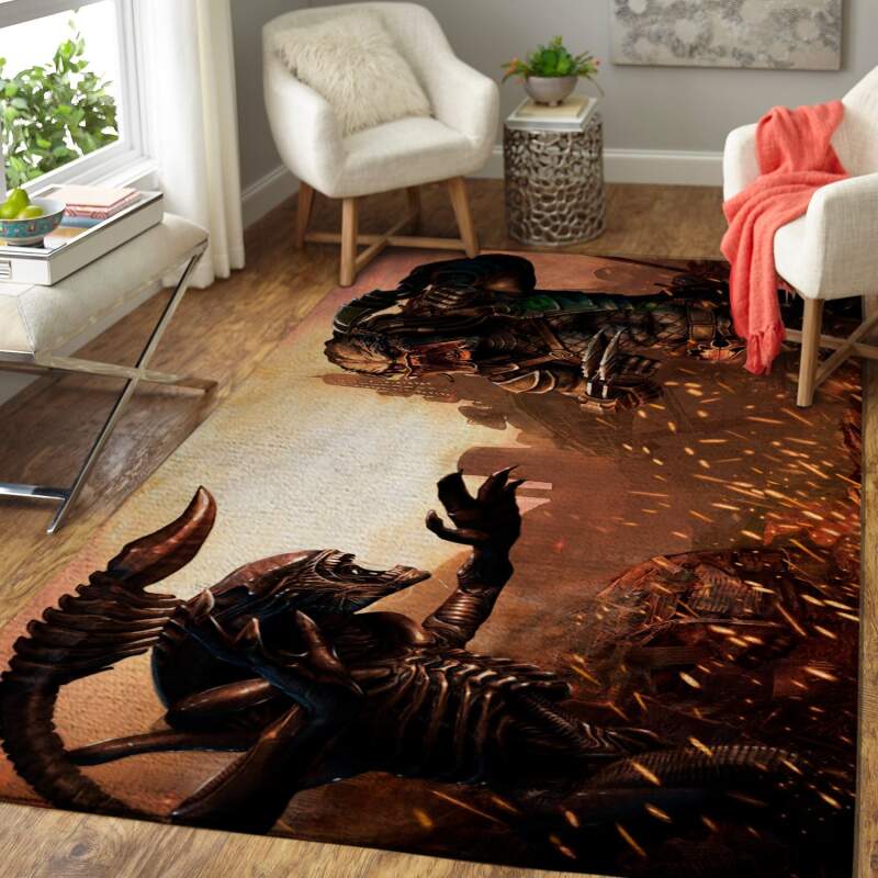 Deschea Alien Vs. Predator Area Limited Edition Rug