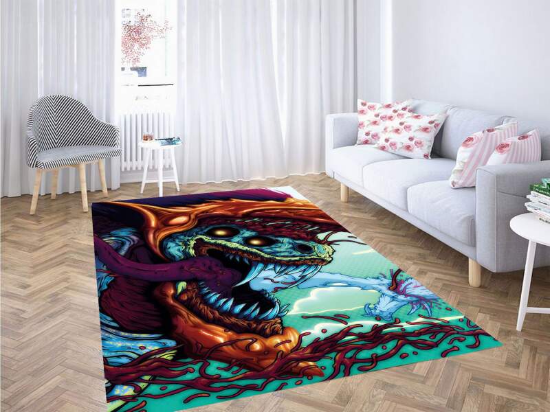 Deschea Art Kenzo Colorful Carpet Rug