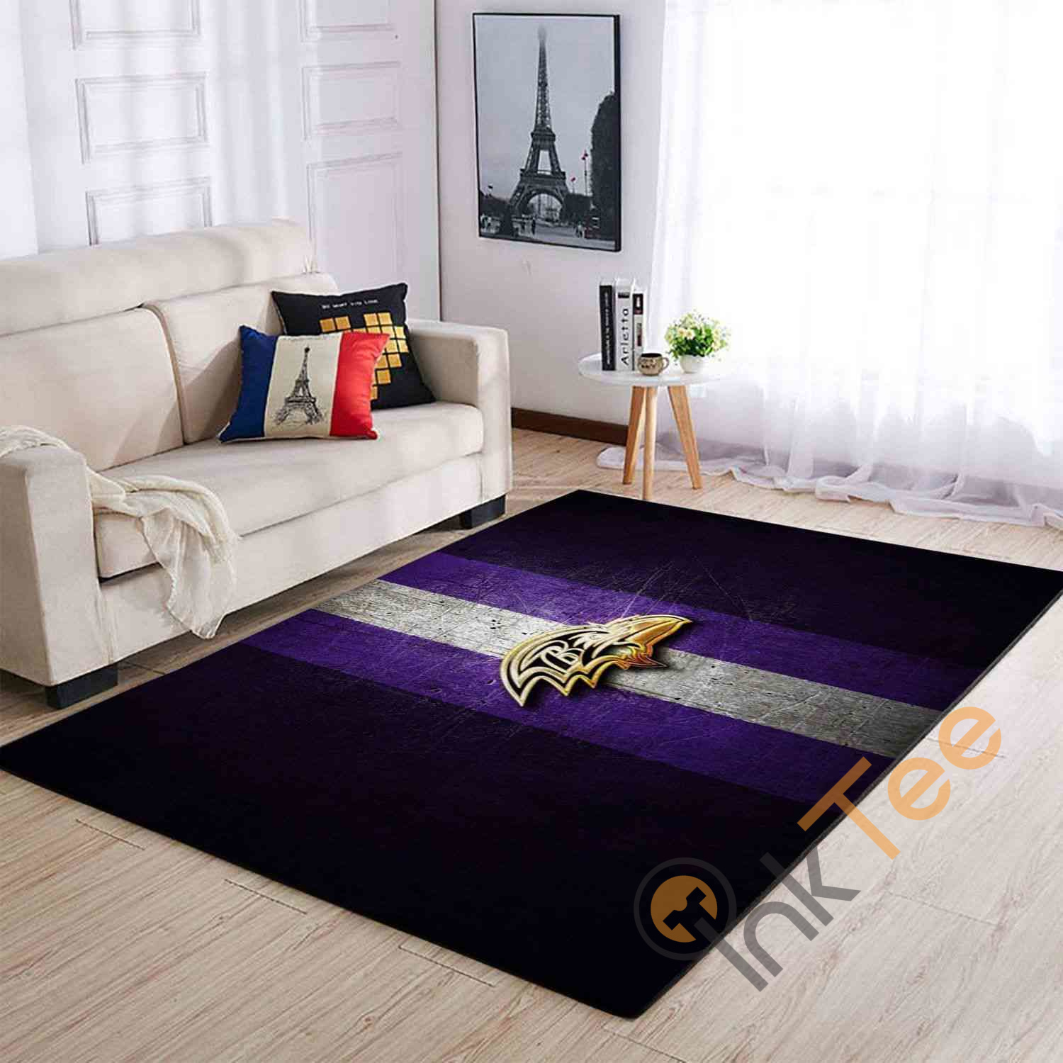 Deschea Baltimore Ravens Area Rug