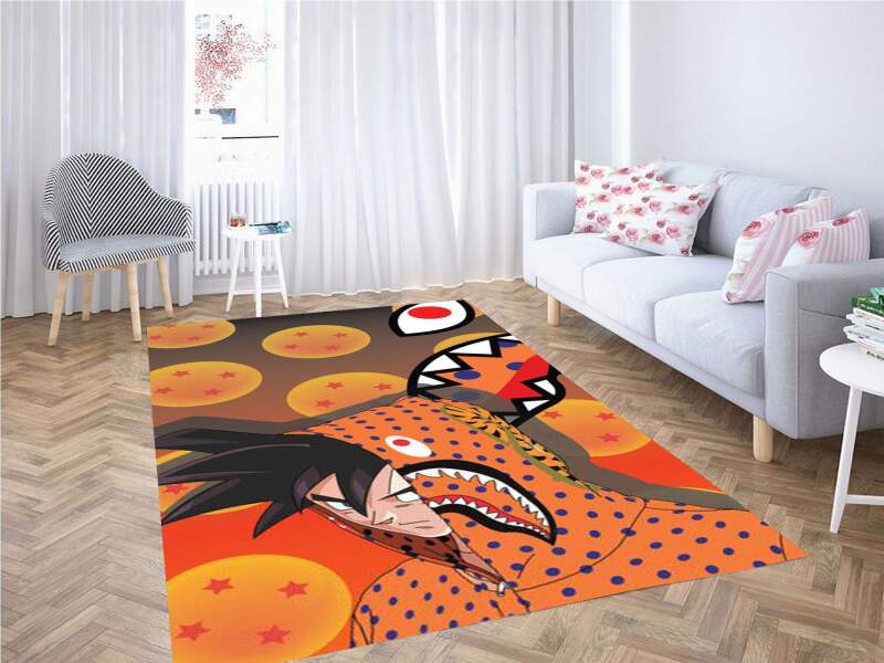 Deschea Bape Anime Carpet Rug