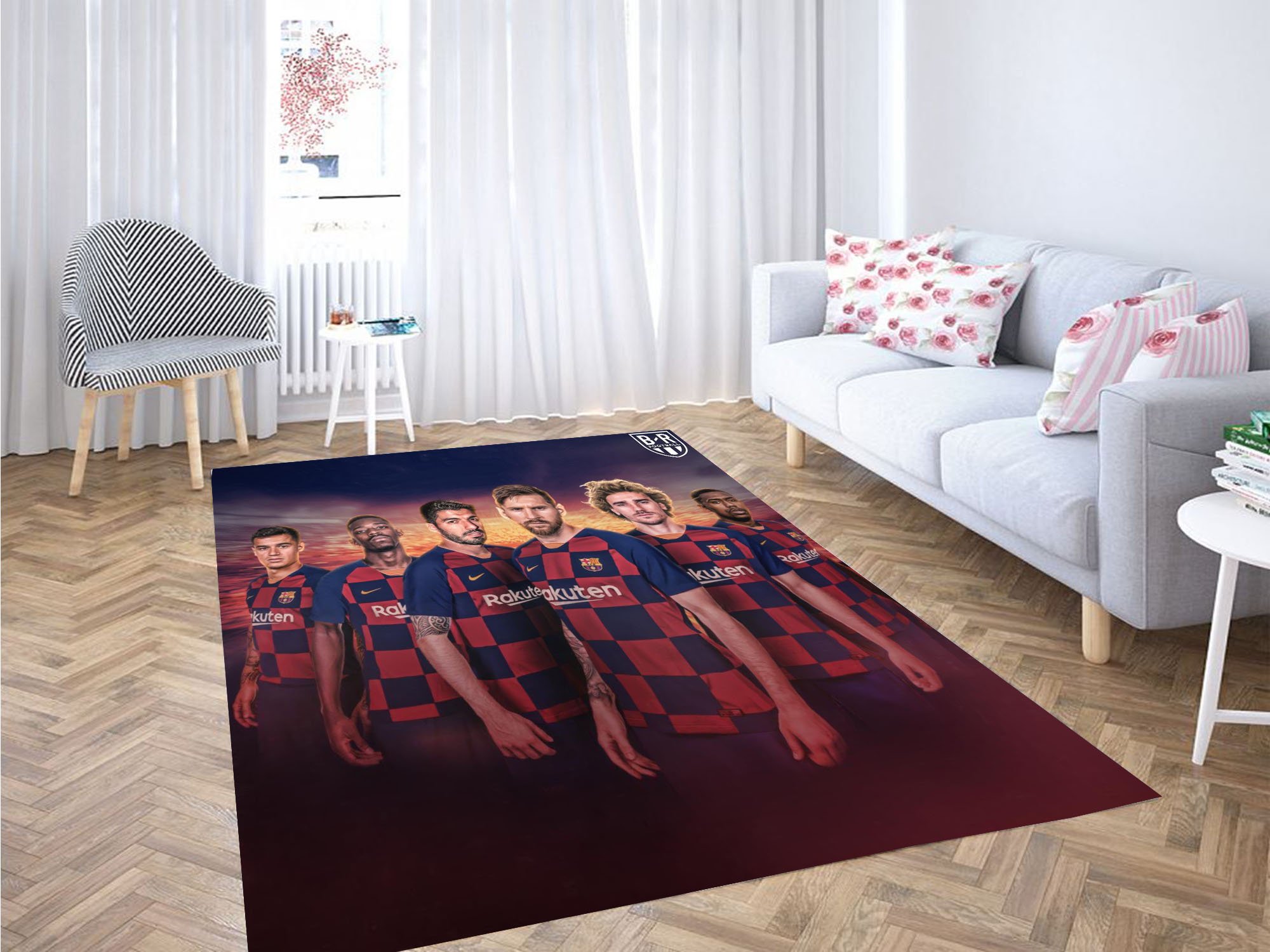 Deschea Barcelona Wallpaper Carpet Rug