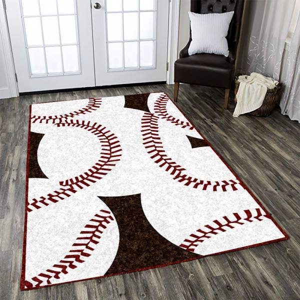 Deschea Baseball Area Limited Edition Rug