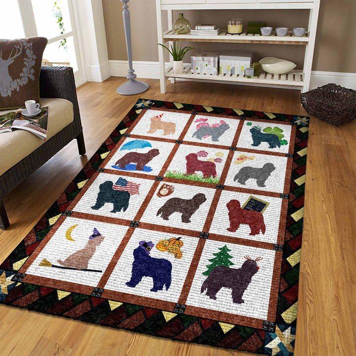 Deschea Bearded Collie Limited Edition Rug