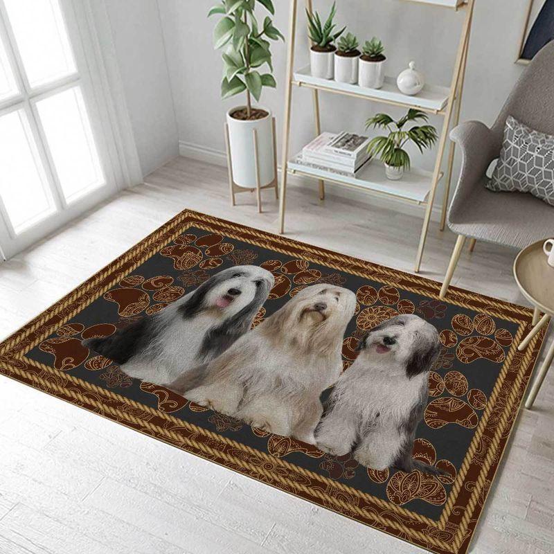 Deschea Bearded Collie Limited Edition Rug