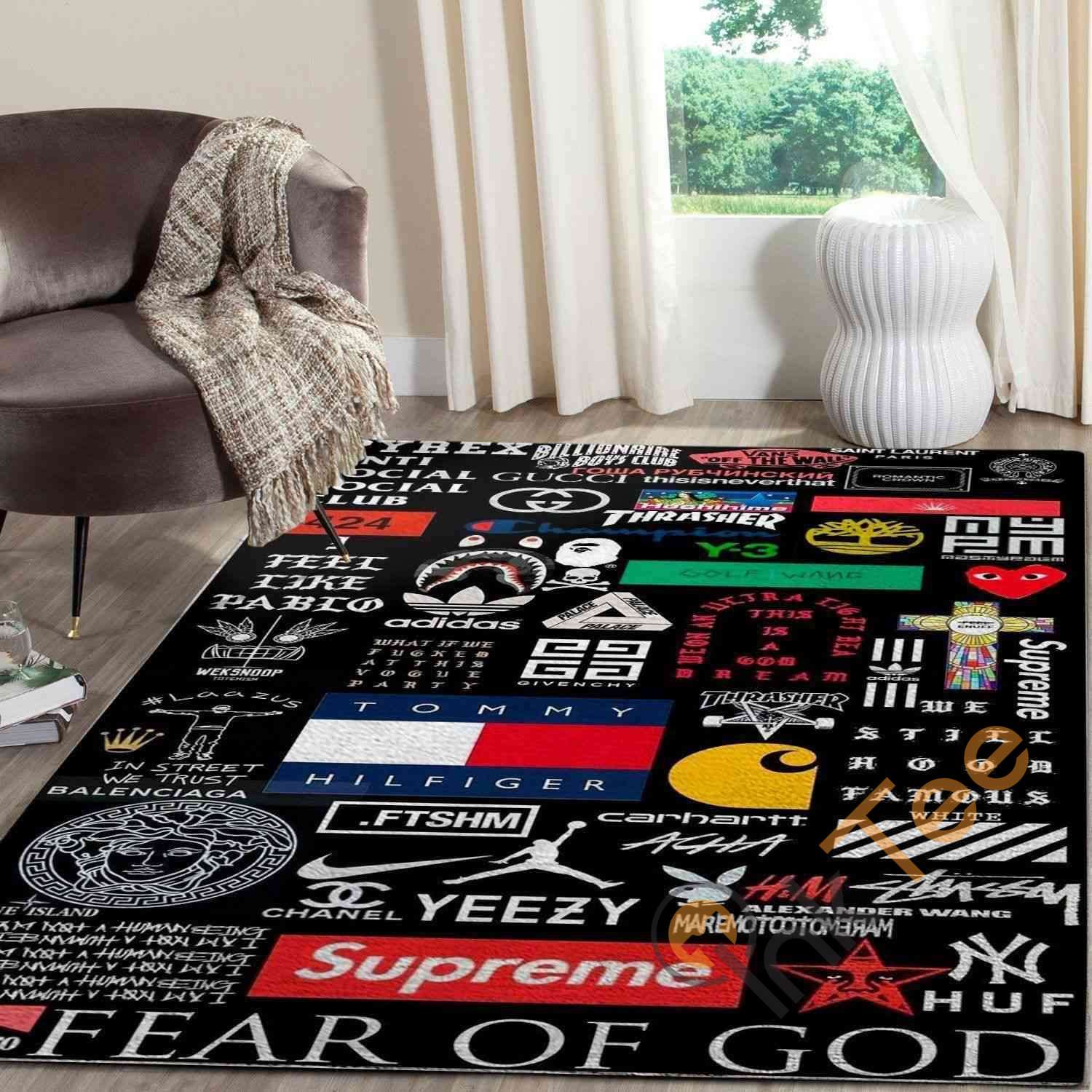 Deschea Big Fashion Brands Area Rug