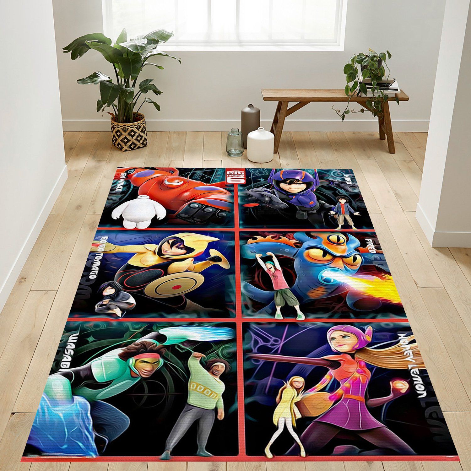 Deschea Big Hero 6 Rug – Custom Size And Printing