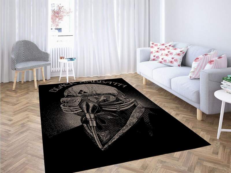 Deschea Black Sabbath Dark Art Carpet Rug