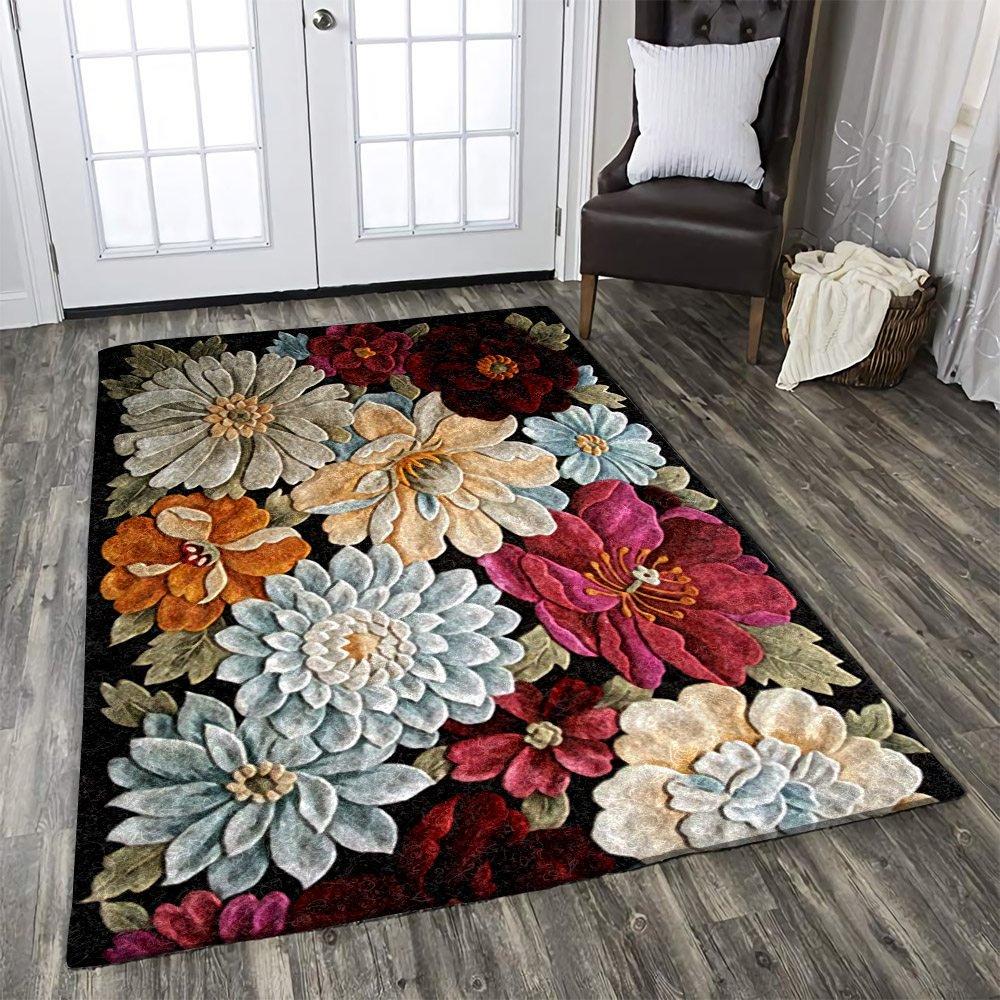 Deschea Blooming Flower Limited Edition Rug