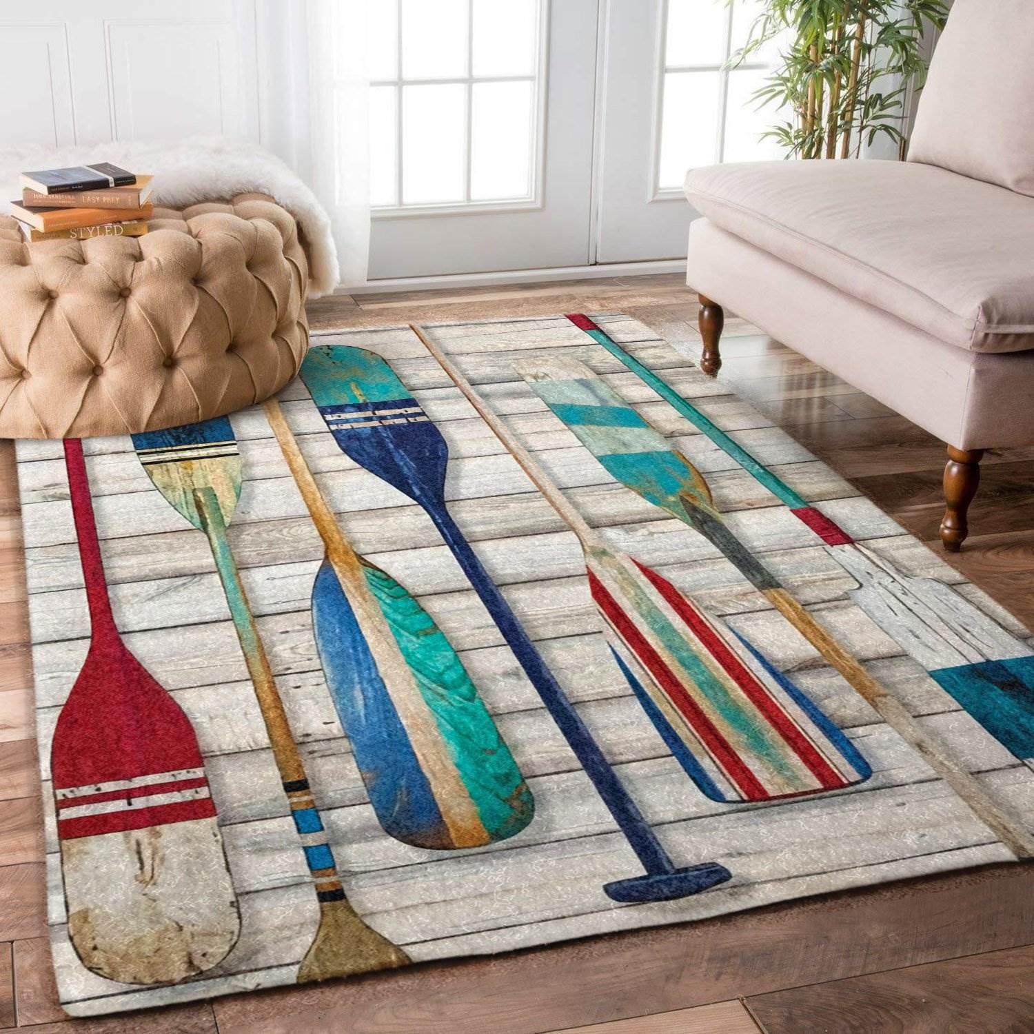 Deschea Boat Paddles Limited Edition Rug