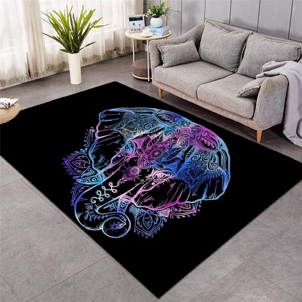 Deschea Bohemian Elephant Limited Edition Rug