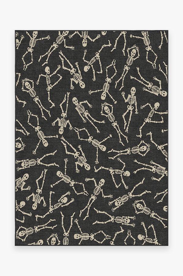 Deschea Bone Dance Black Limited Edition Rug