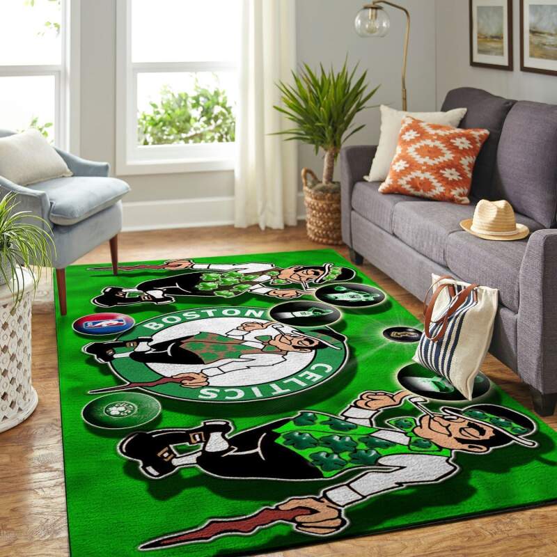 Deschea Boston Celtics Living Room Area Rug