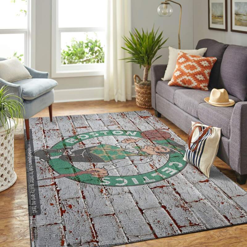 Deschea Boston Celtics Living Room Area Rug