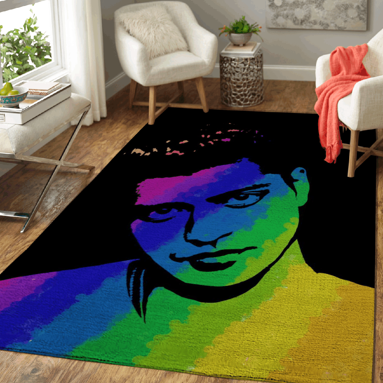 Deschea Bruno Mars Marry You American Singer Pop Art For Fans Area Rug Area