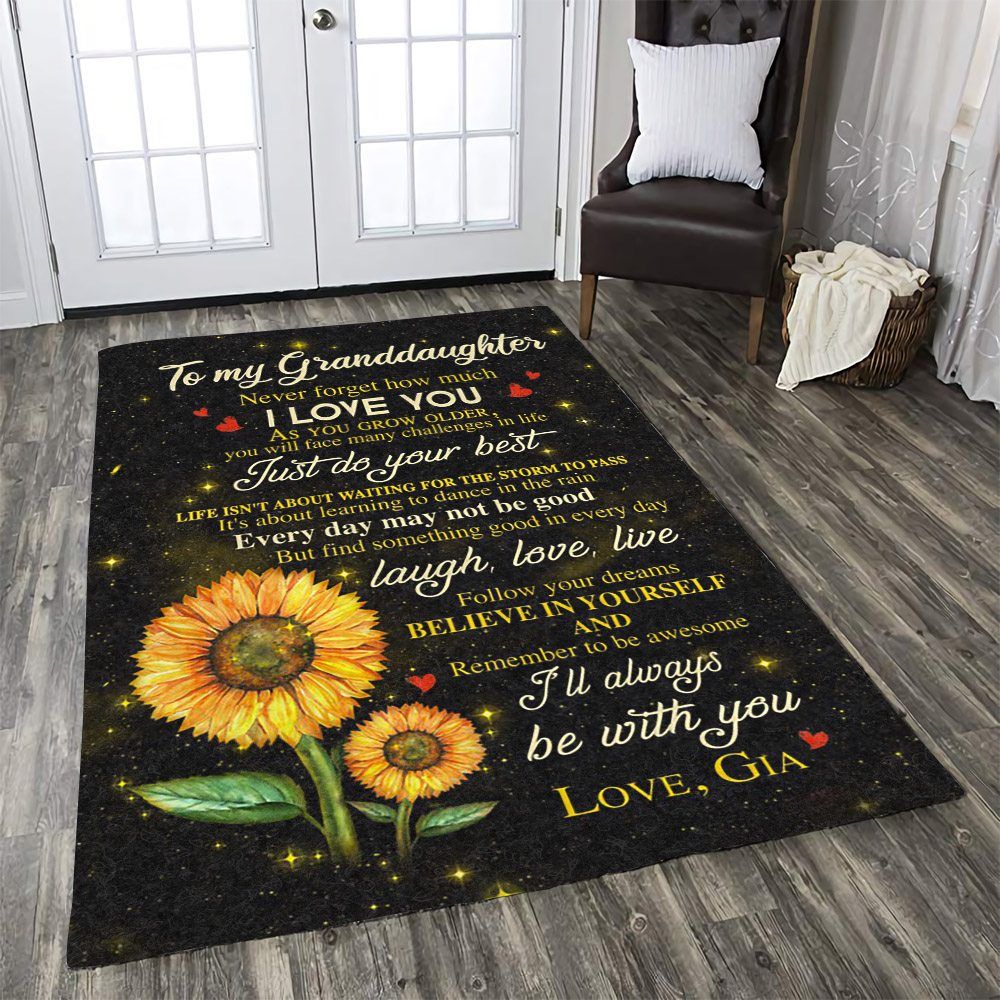 Deschea Bts In Bloom Mock Area Rug Bedroom