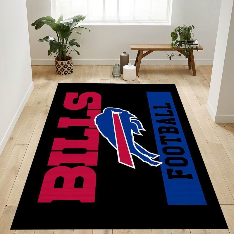 Deschea Buffalo Bills Banner Nfl 35 Area Rug And