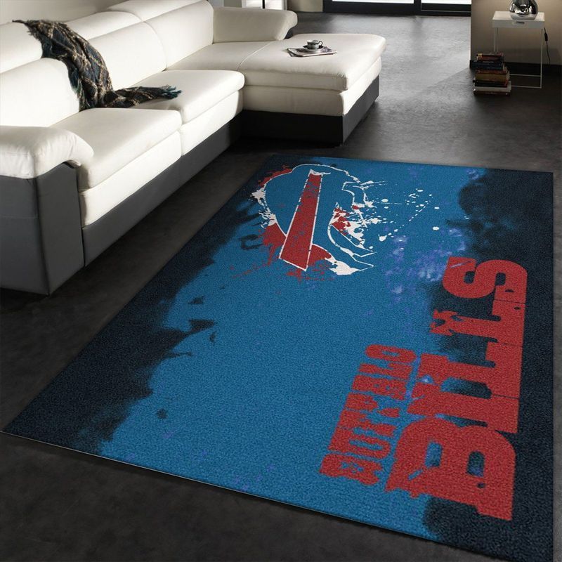 Deschea Buffalo Bills Banner Nfl 36 Area Rug And