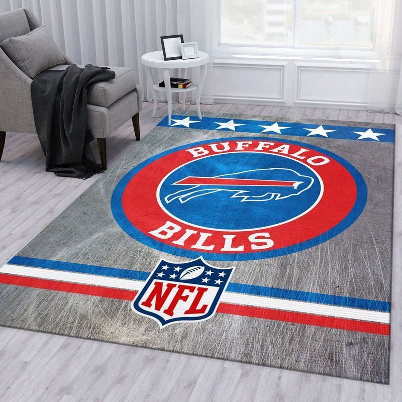 Deschea Buffalo Bills Banner Nfl 41 Area Rug And