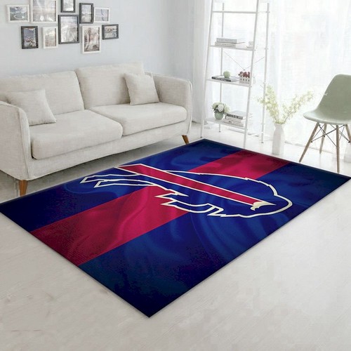 Deschea Buffalo Bills Logo Nationa Nfl Rug De